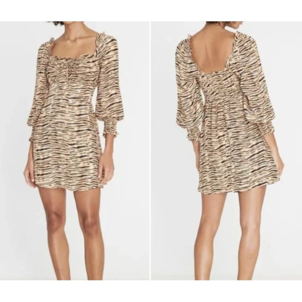 Faithfull The Brand Ira Mini Dress Wyldie ( 2/Xs )